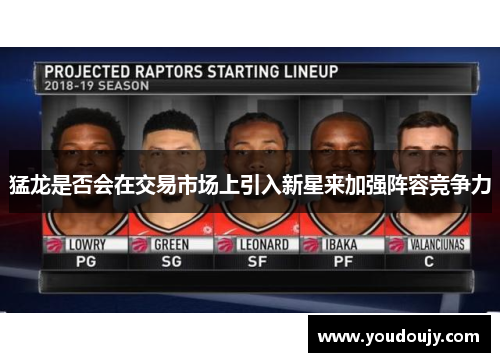 猛龙是否会在交易市场上引入新星来加强阵容竞争力